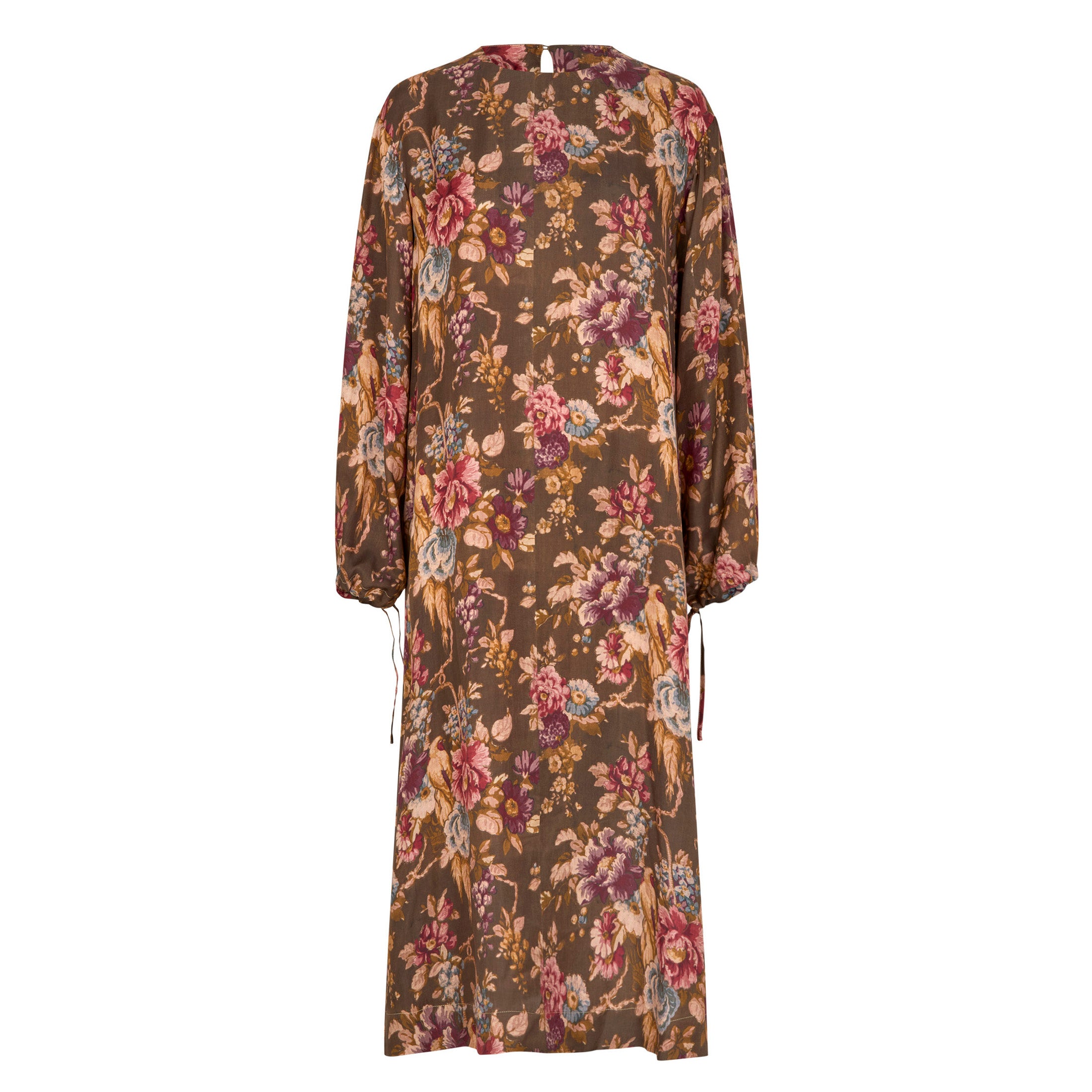 Tapis Noir Deidre Silkekjole - Mørk oliven Dress Dark olive
