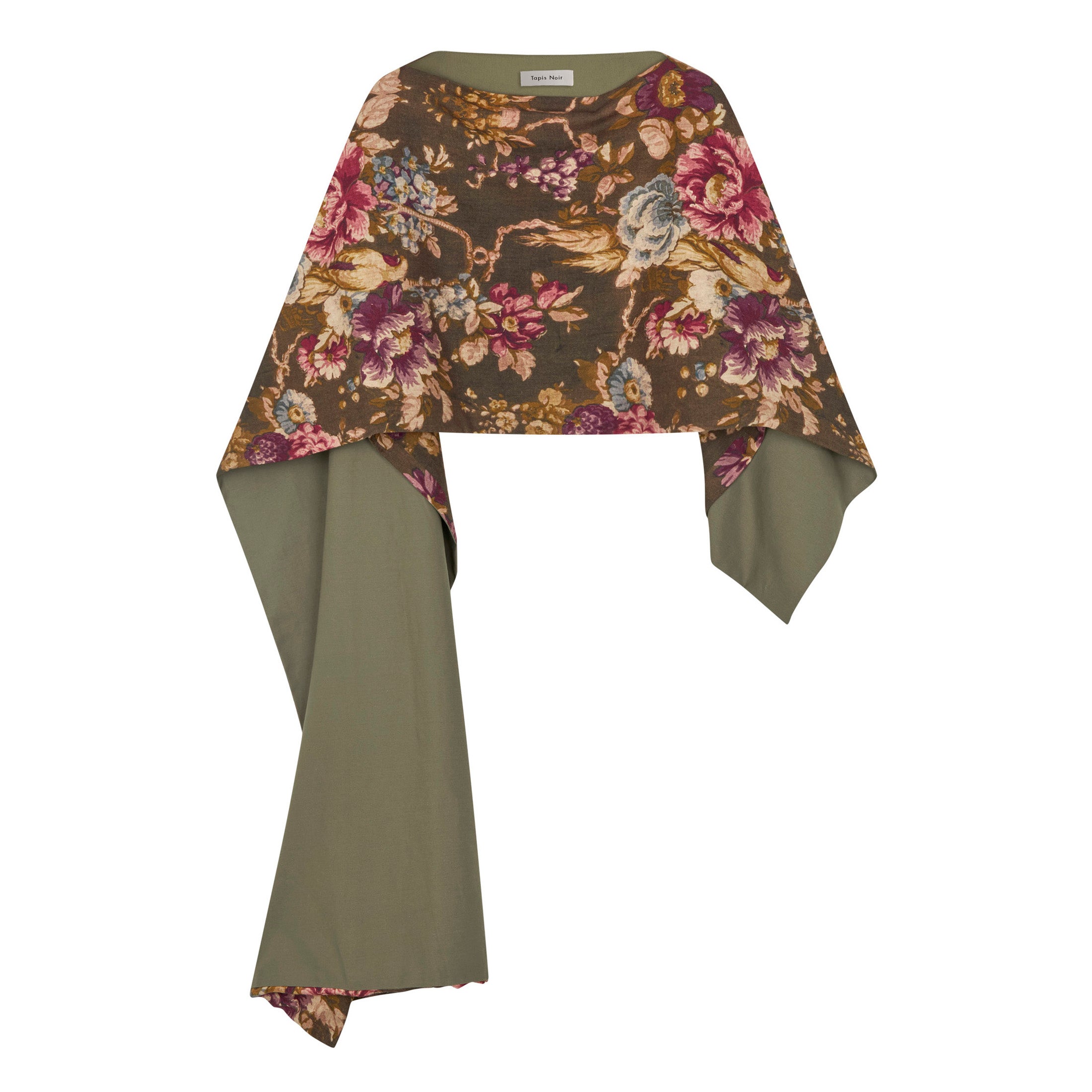 Tapis Noir Dru Kappe - Mørk oliven Cape Dark olive