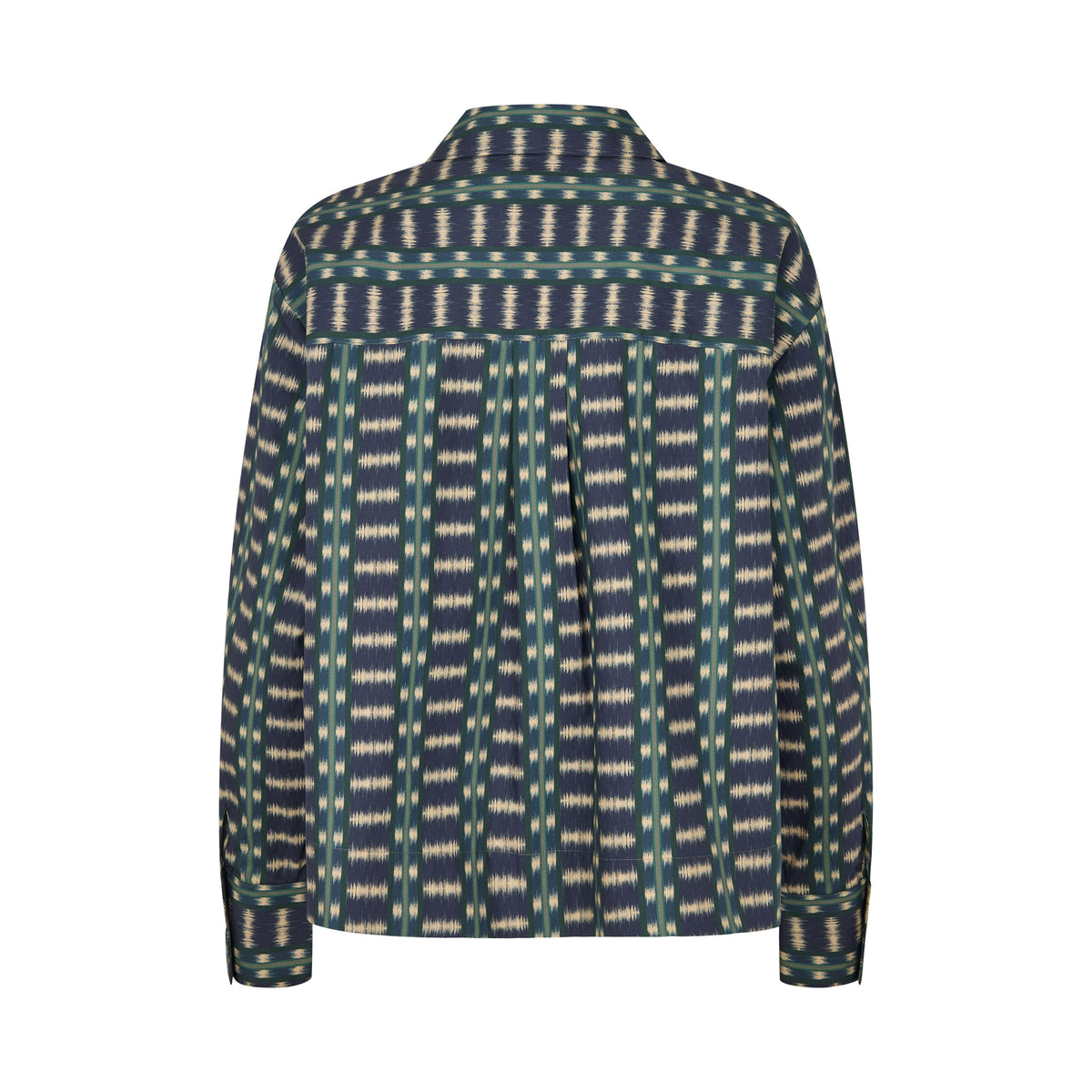 Tapis Noir Frances Cotton Shirt - Blue Shirt Mørkeblå