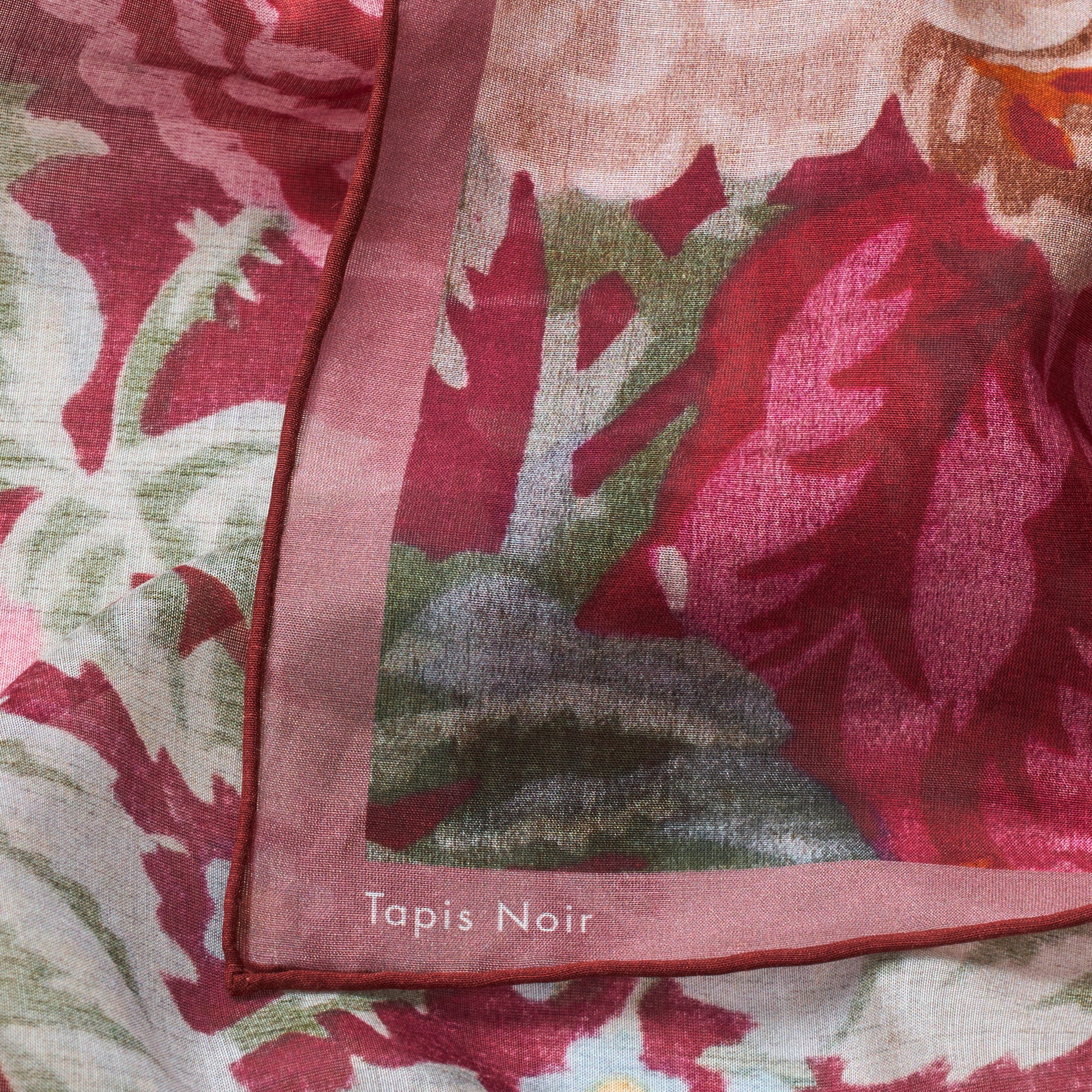 Tapis Noir Lommetørklæde Erin Handkerchief Purple