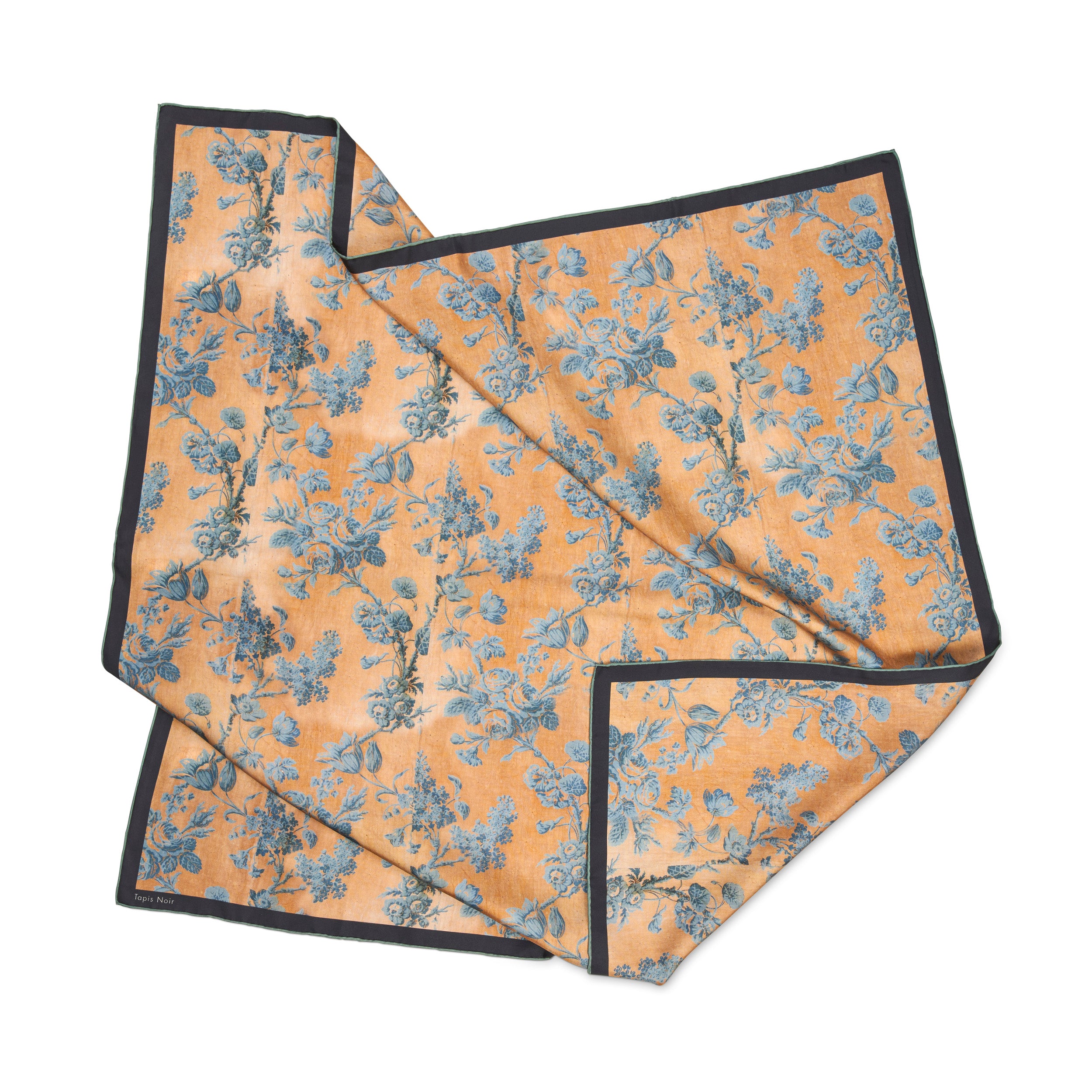 Tapis Noir Klassisk Dahlia Tørklæde Classical Mørkeblå