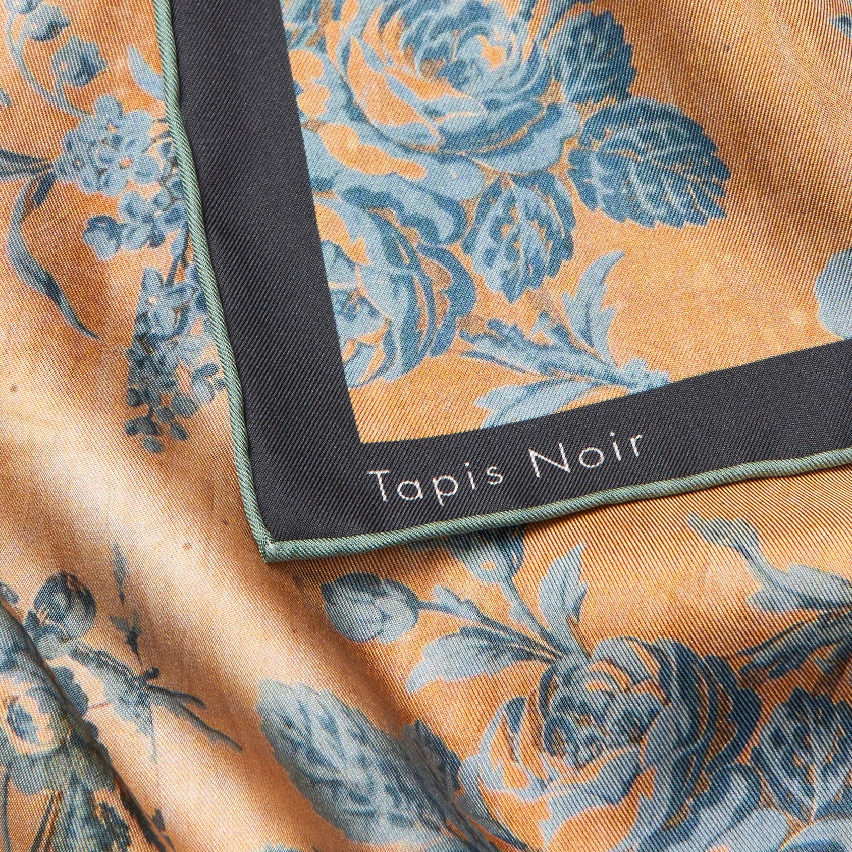 Tapis Noir Klassisk Dahlia Tørklæde Classical Mørkeblå