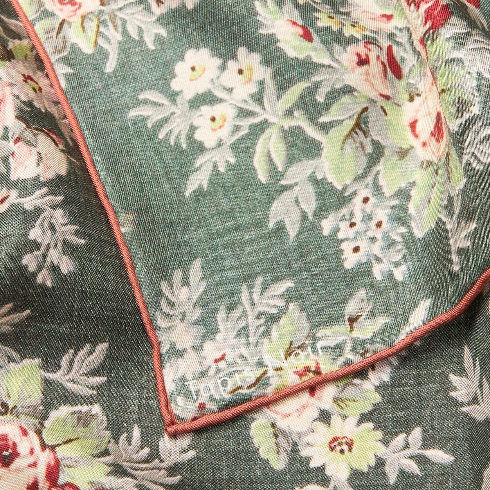 Tapis Noir Klassisk Darcy Tørklæde Classical Grøn