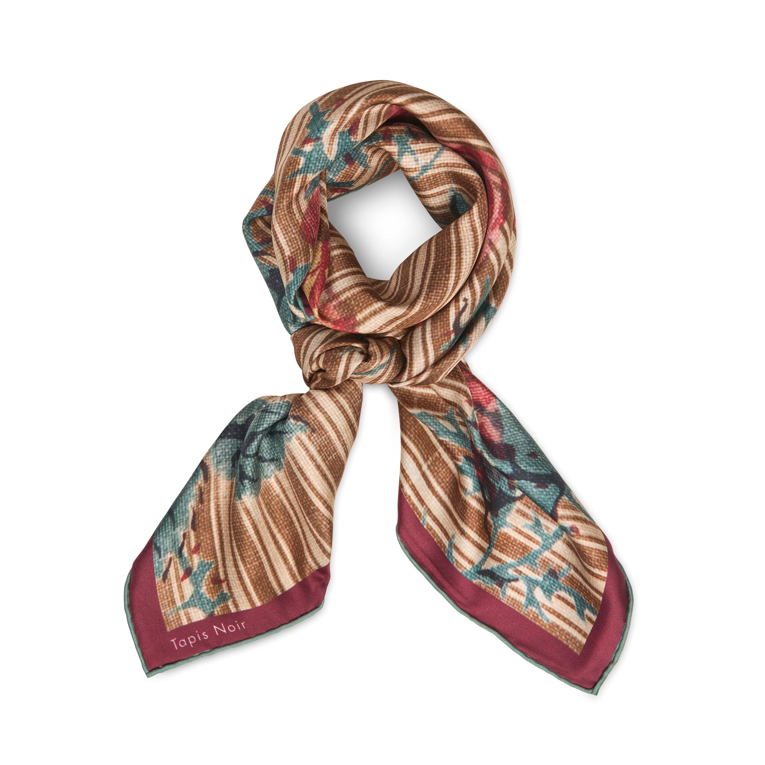 Tapis Noir Klassisk Delilah Tørklæde Classical Brun