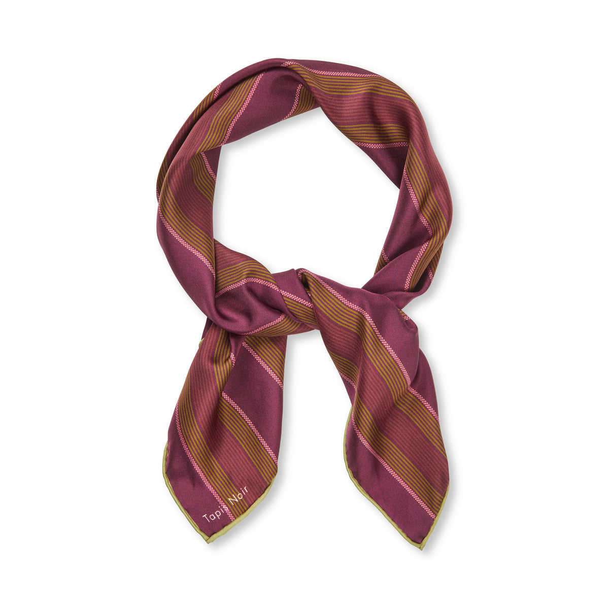 Tapis Noir Klassisk Lille Gabrielle Tørklæde Classical Small Purple