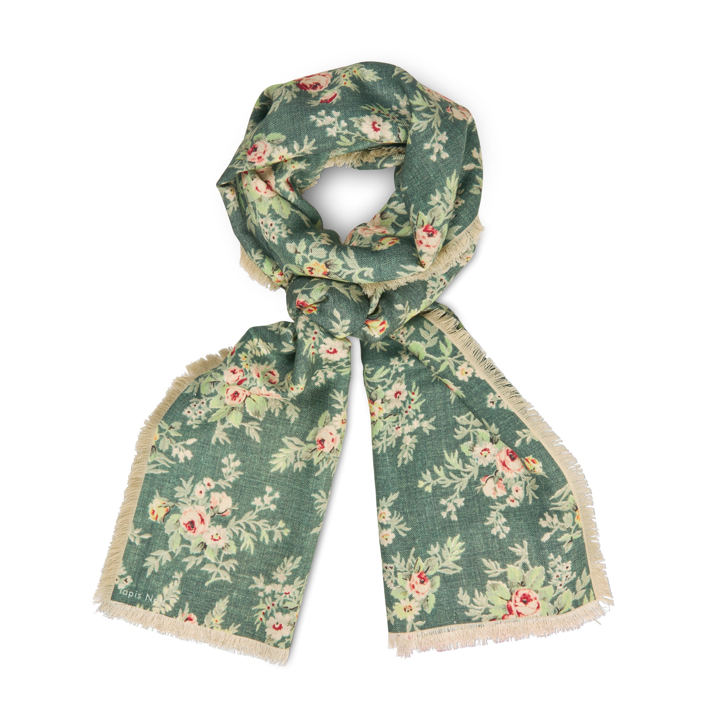 Tapis Noir Langt Darcy Tørklæde Long Grøn