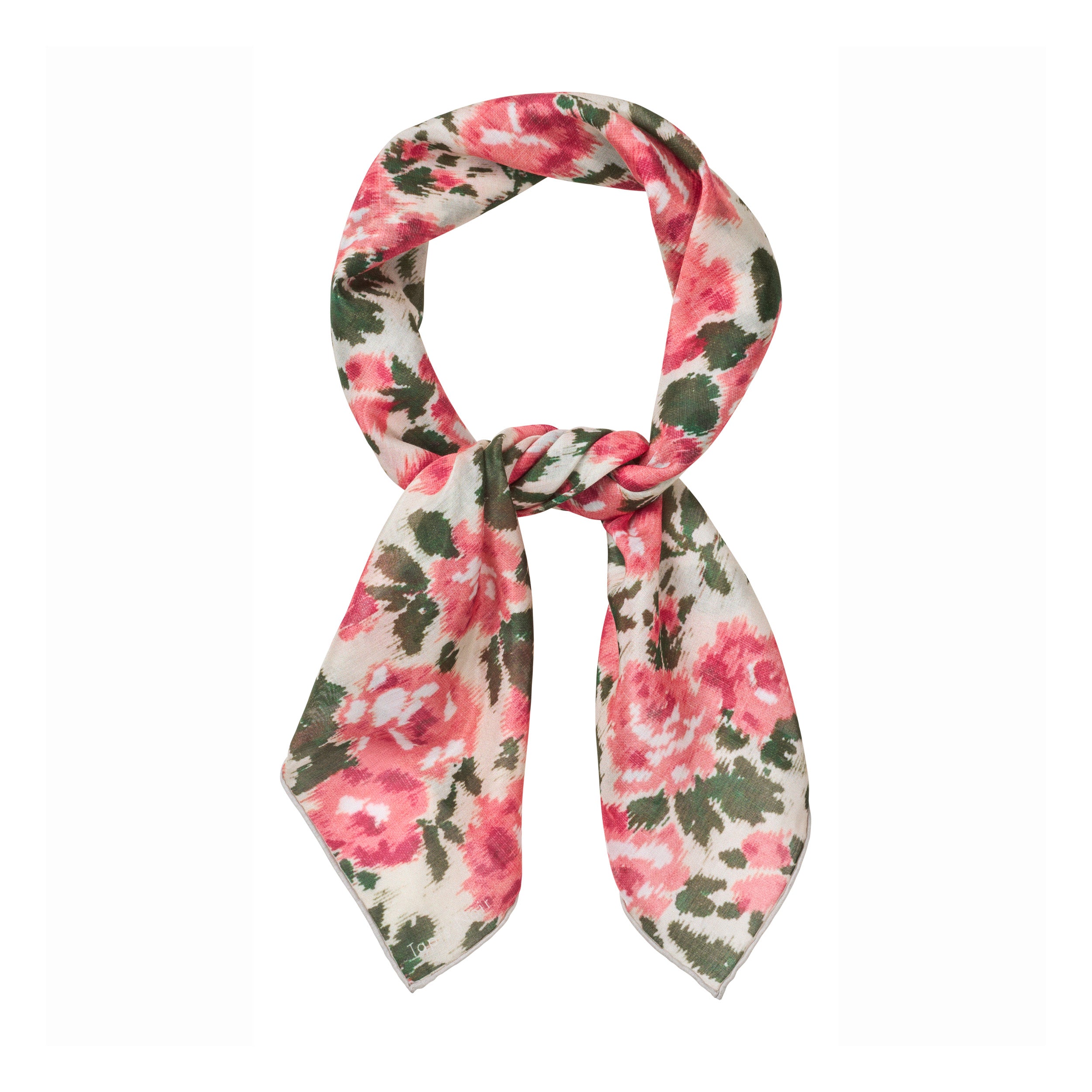 Tapis Noir Let Lille Esme Tørklæde Light Small (67x67cm) Lyserød