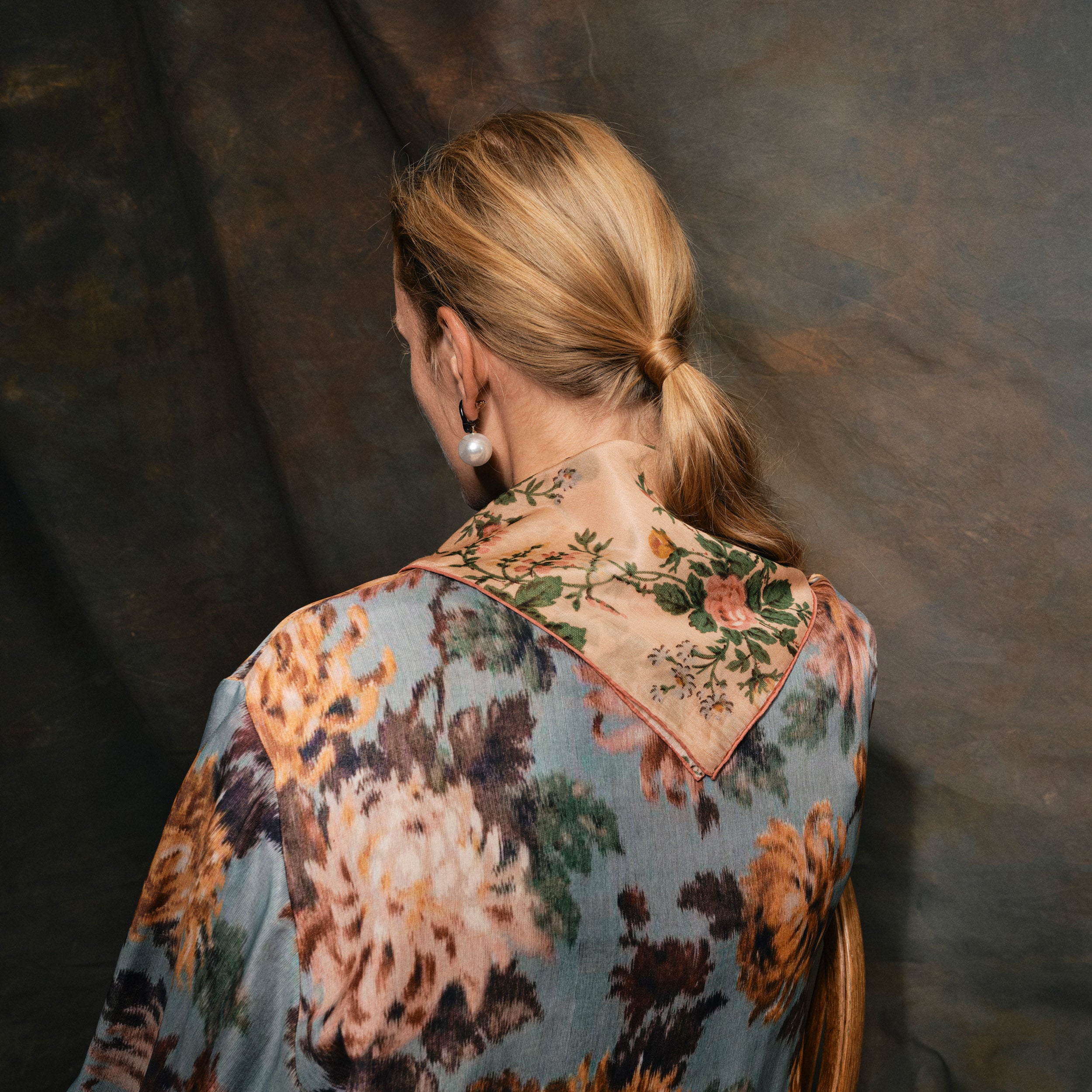 Tapis Noir Let Dawn Tørklæde Light Lyserød