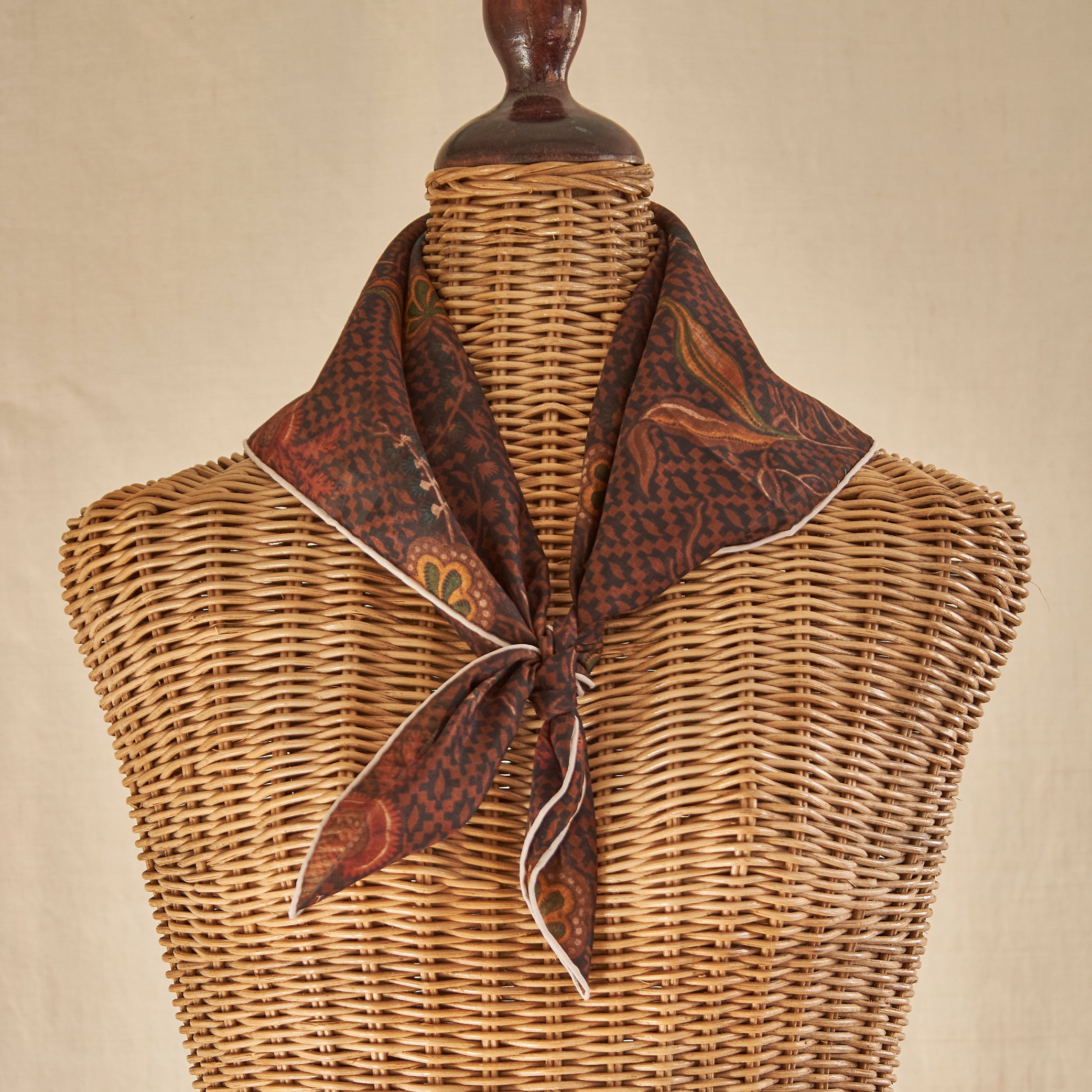 Tapis Noir Let Demi Tørklæde Light Brun