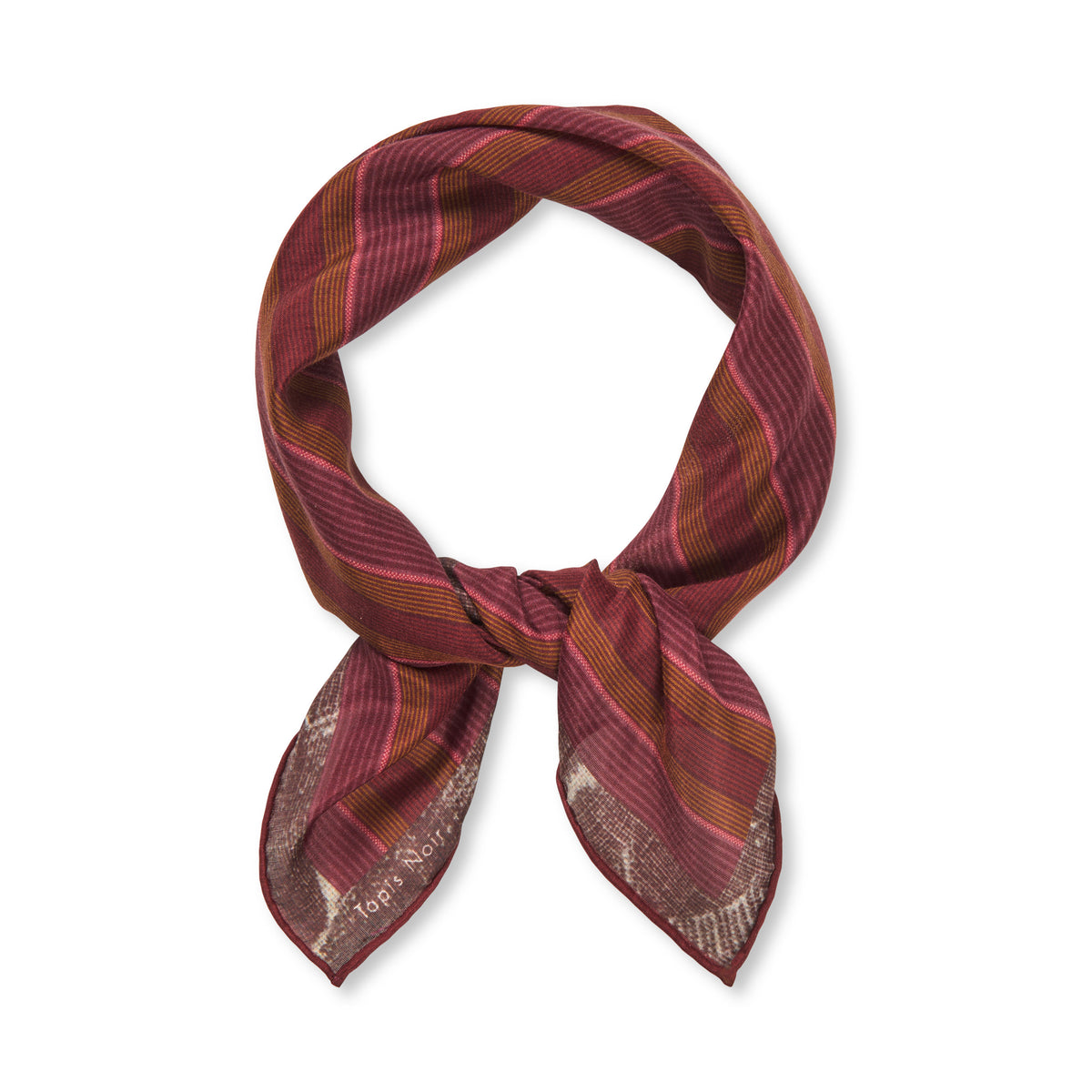 Tapis Noir Lommetørklæde Gabrielle Handkerchief Purple