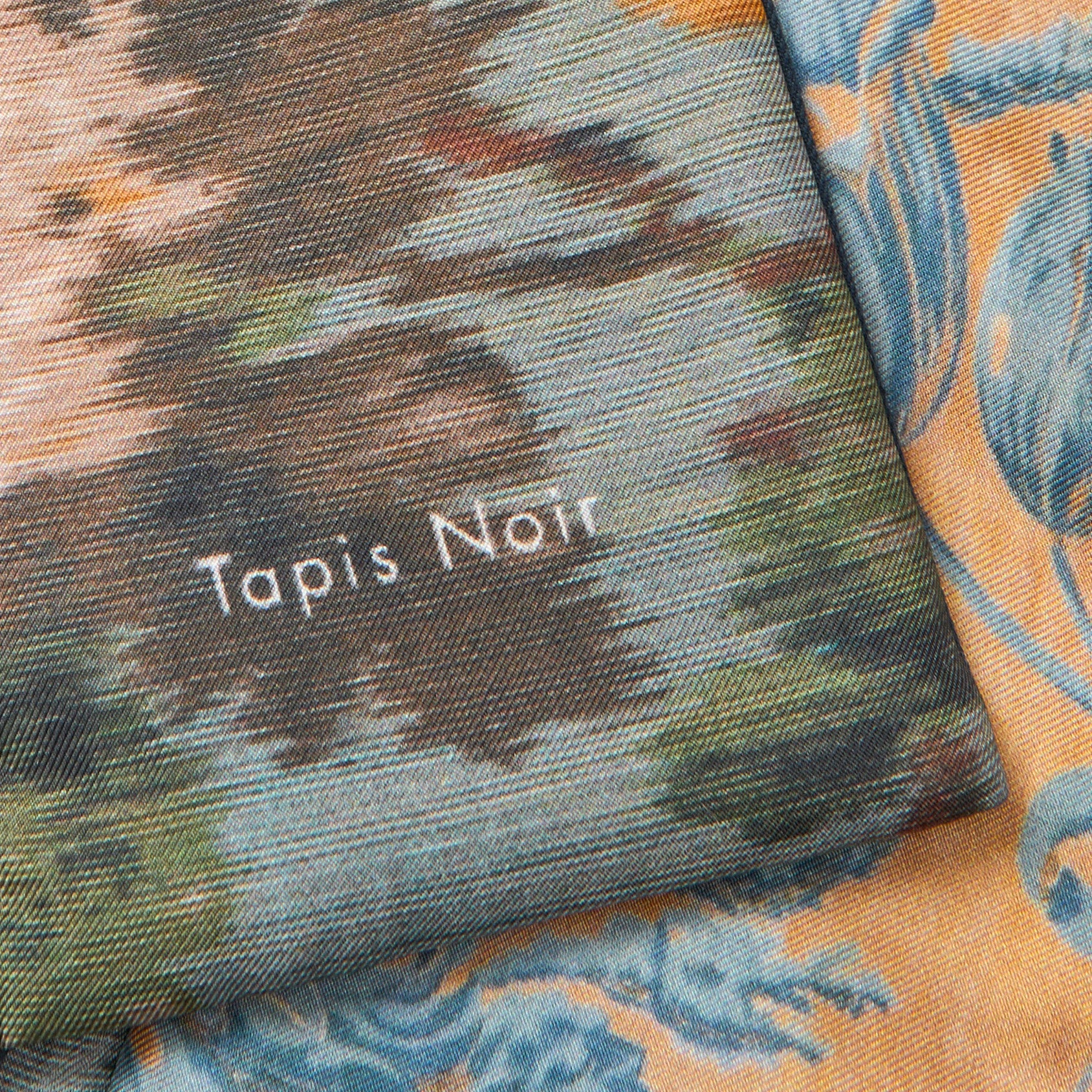 Tapis Noir Puffer Tørklæde Dani Puffer Mørkeblå