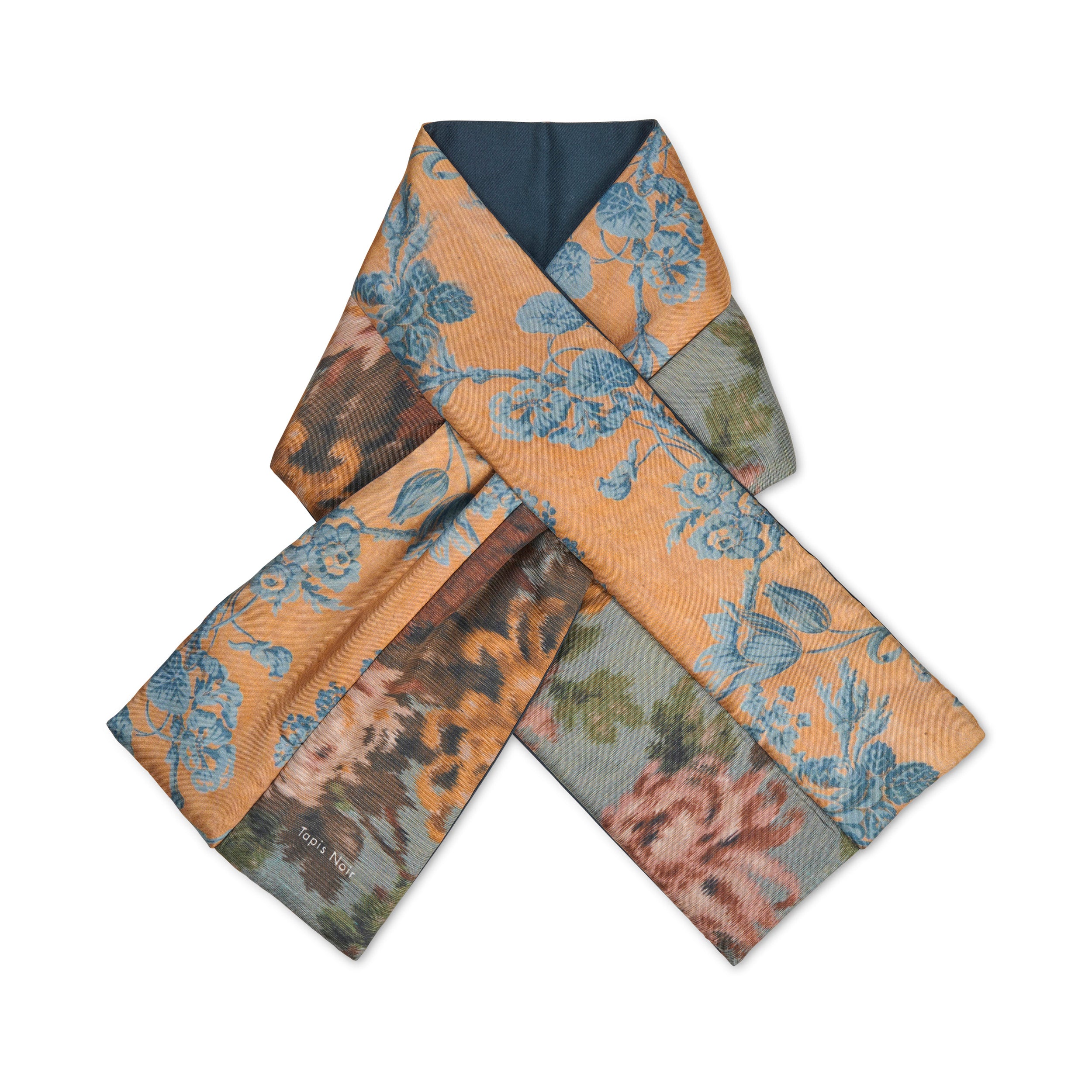 Tapis Noir Puffer Tørklæde Dani Puffer Mørkeblå