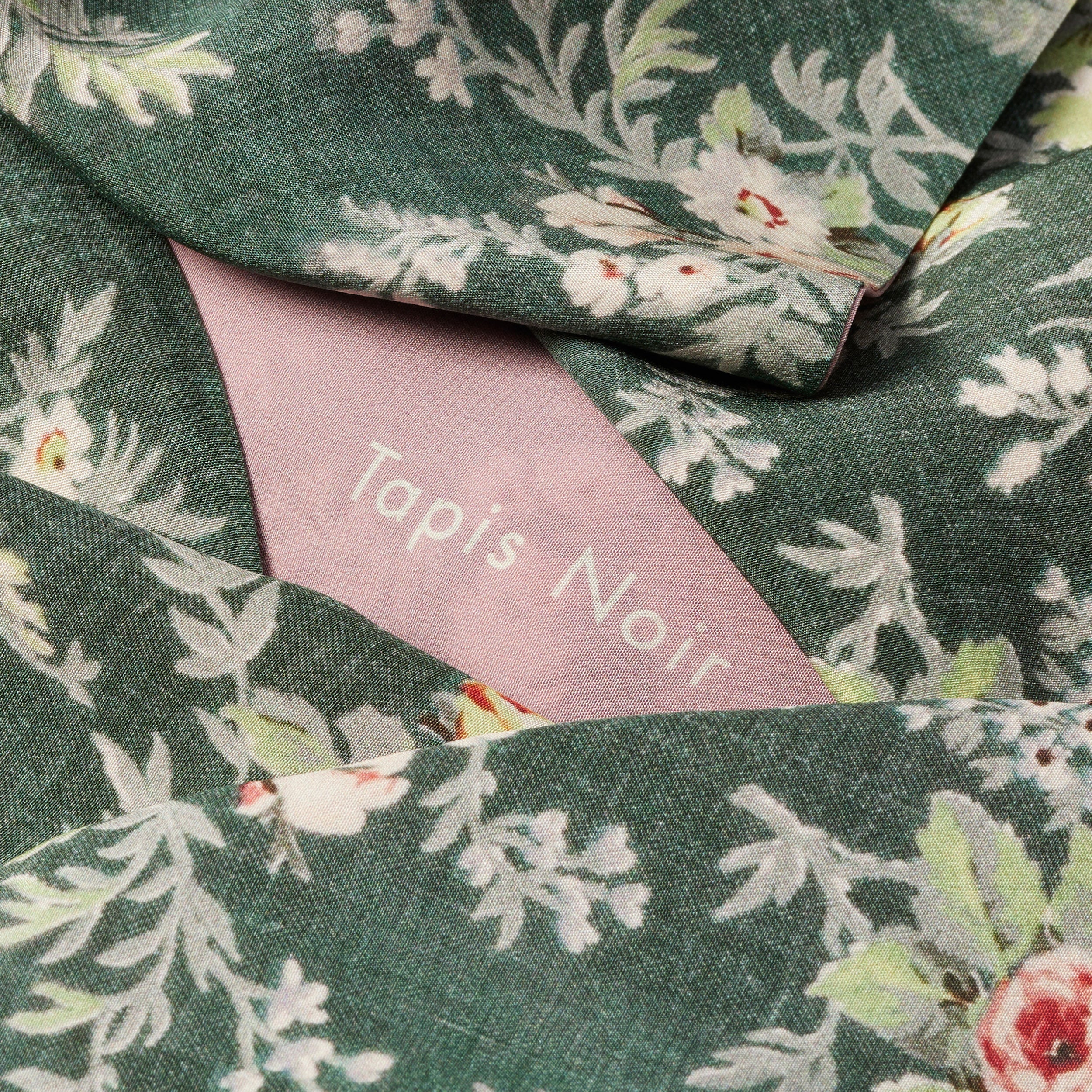 Tapis Noir Smalt Darcy Tørklæde Slim Grøn