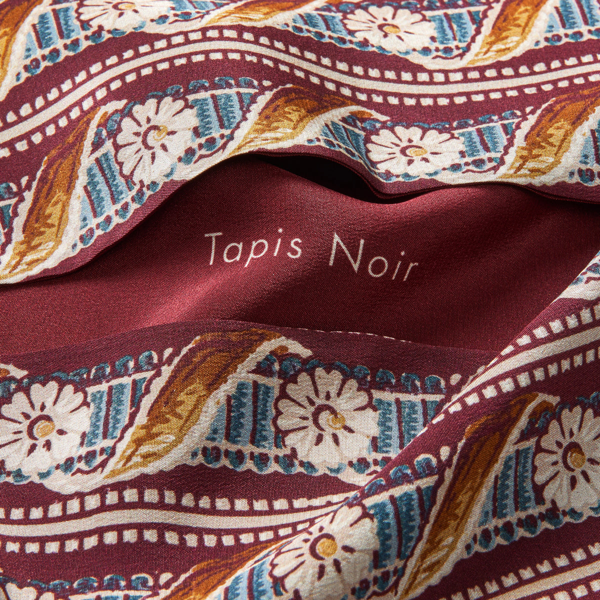 Tapis Noir Smalt Gabby Tørklæde Slim Bordeaux