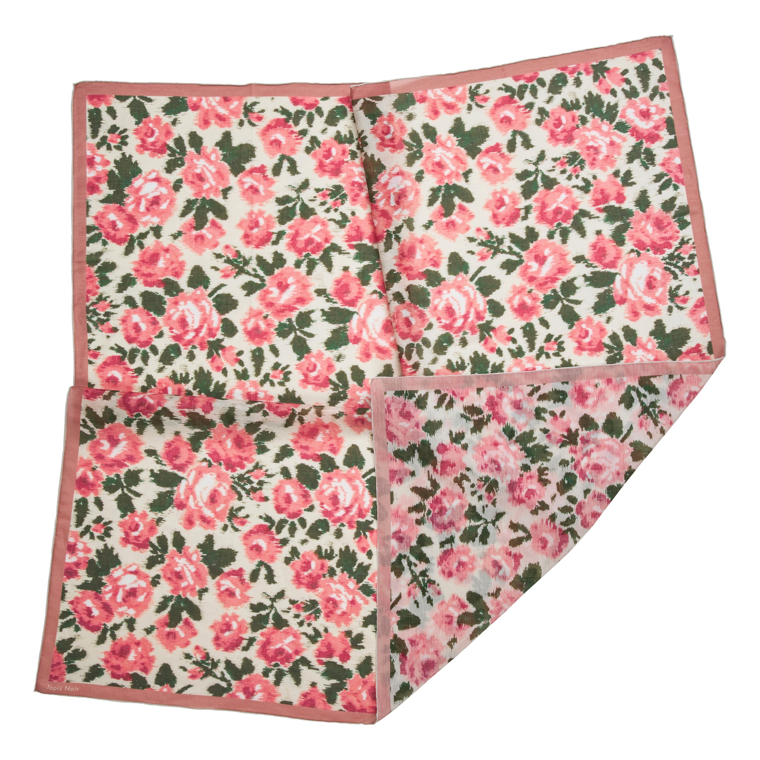 Tapis Noir Let Esme Tørklæde Light (85x85cm) Lyserød