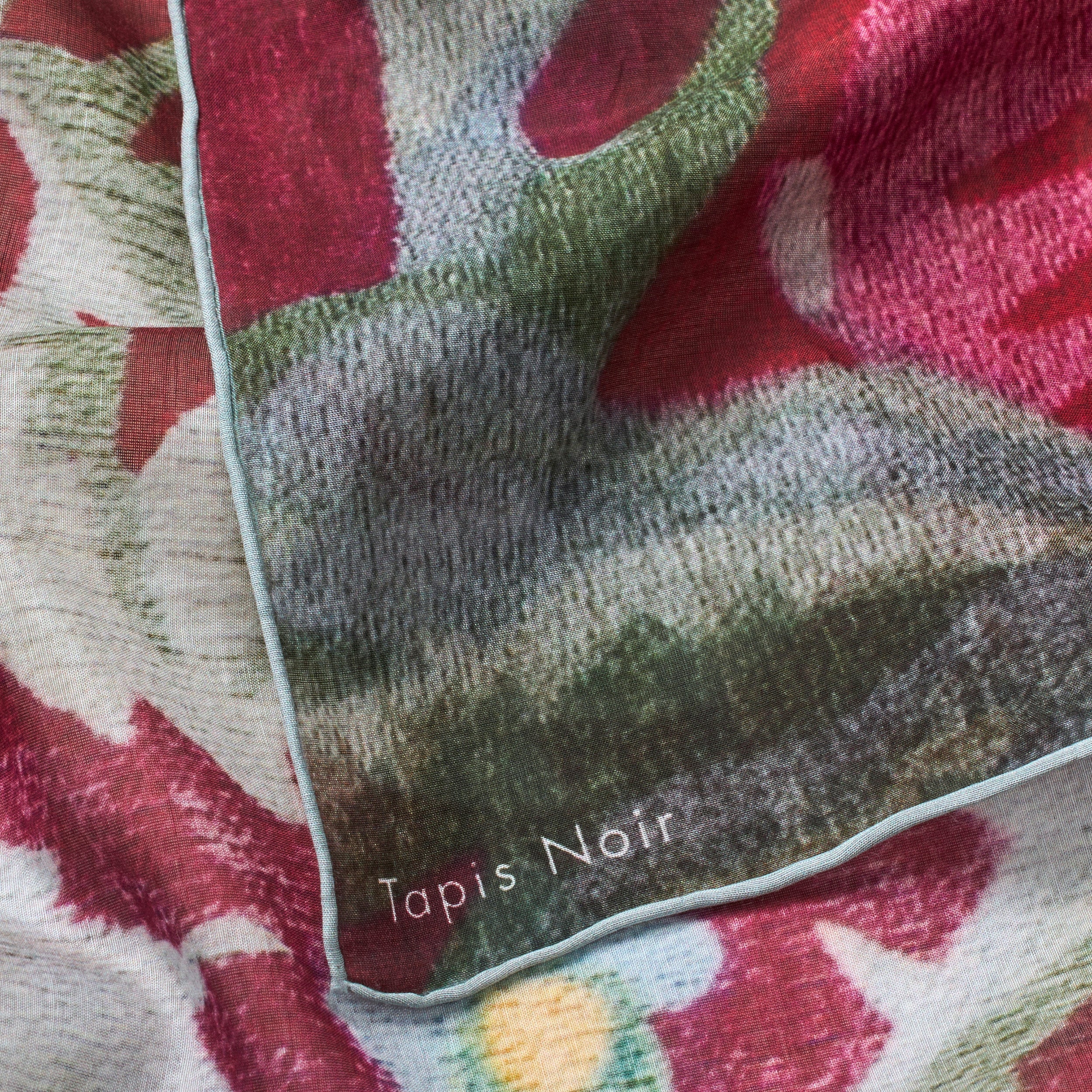 Tapis Noir Stort Let Erin Tørklæde Light Large (120x120cm) Purple